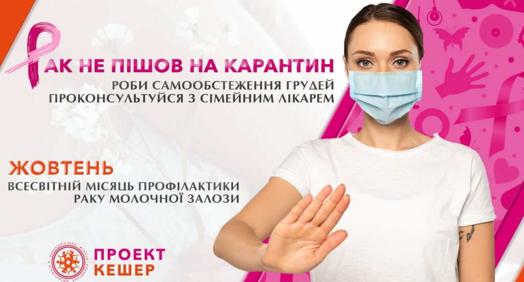 ПРОФІЛАКТИКА РАКУ МОЛОЧНОЇ ЗАЛОЗИ – Є ЗАПОРУКОЮ ЗДОРОВ’Я ЖІНОК В УСЬОМУ СВІТІ!